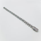 Crystal Cross Tennis Bracelet