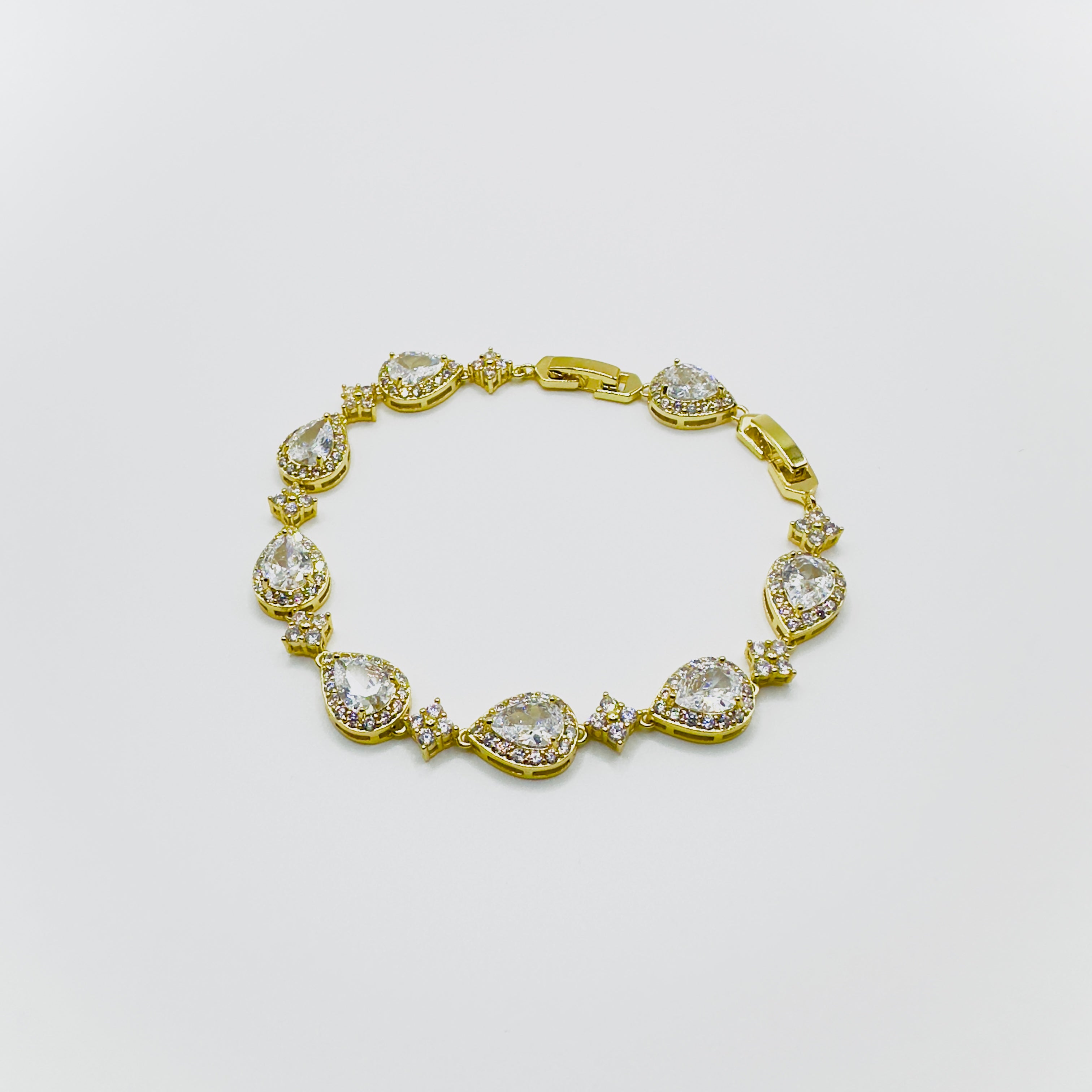 Teardrop Star Crystal Bracelet