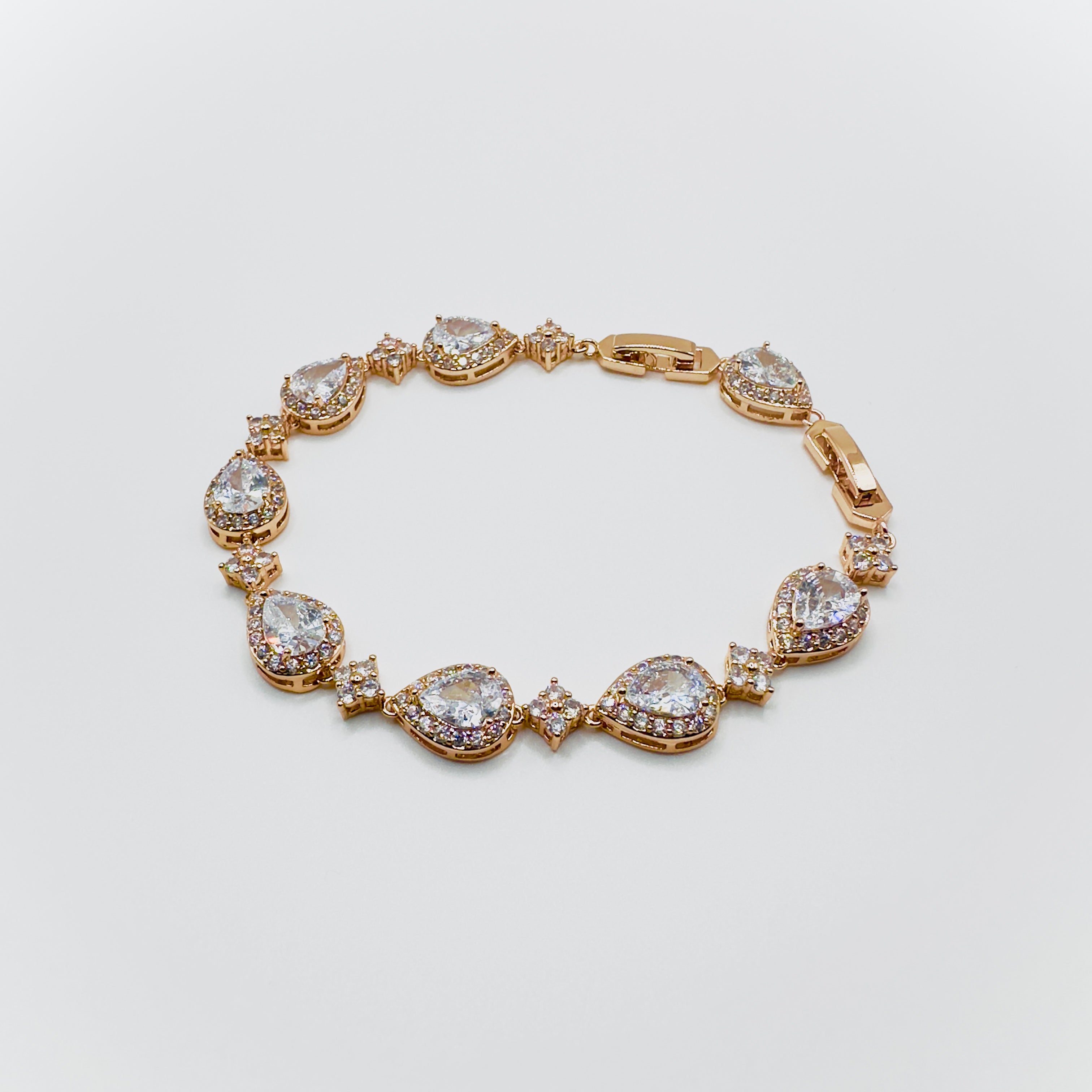 Teardrop Star Crystal Bracelet