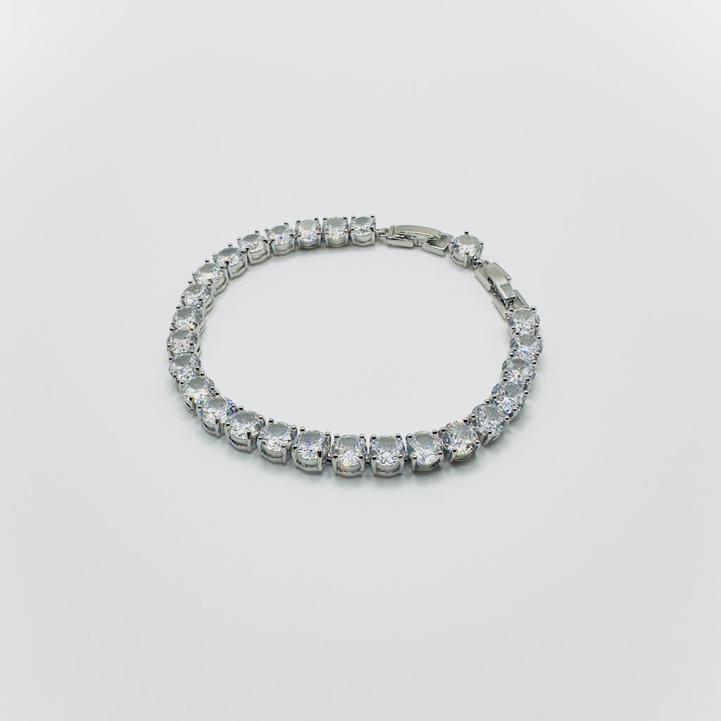 Colored Gemstone Tennis Bracelet