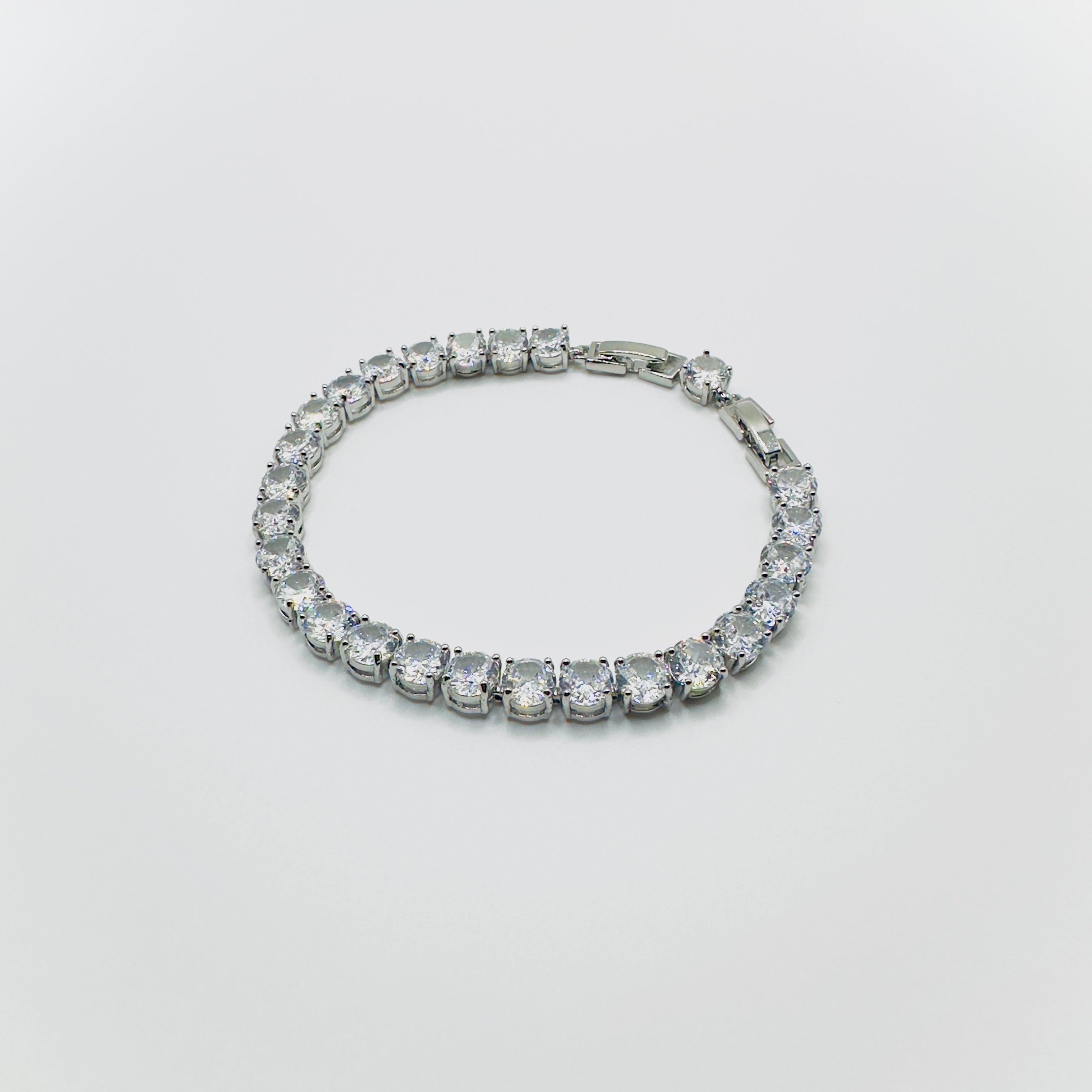 Colored Gemstone Tennis Bracelet