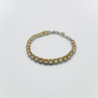 Colored Gemstone Tennis Bracelet