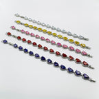 Teardrop Gemstone Bracelet