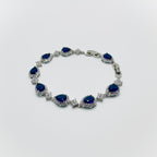 Teardrop Gemstone Star Crystal Bracelet